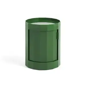 Hay - Facet Cabinet - Low - Spinach Green - Sidebord med hjul - grønt